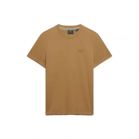 슈퍼드라이 에센셜 Serif 로고 엠브로이더드 반팔 티셔츠 143063003