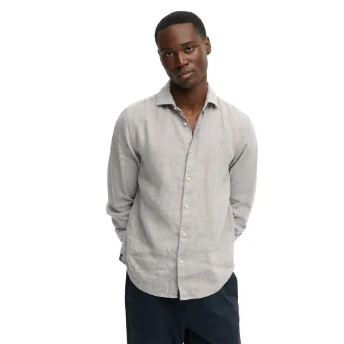 슈퍼드라이 Riviera Linen 긴팔 셔츠 143063055