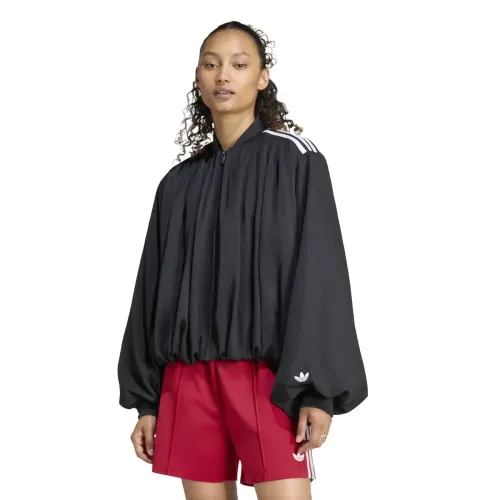 아디다스 Satin Pleated 풀지퍼 스웨터 143085061
