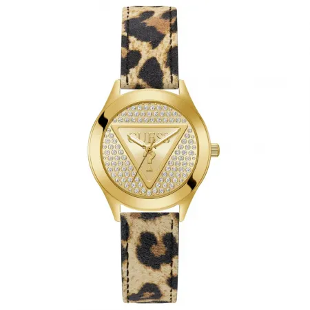 게스 Glitz Plaque 34mm 3ATM Quartz/Analogical 여성용 시계 143088774