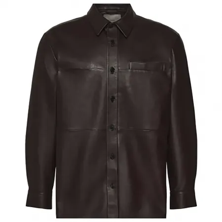 캘빈클라인 LV04LE411G 가죽 자켓 143096634