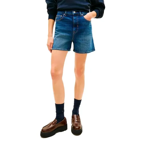 타미힐피거 DW0DW22688 Mom Fit 데님 반바지 143097172