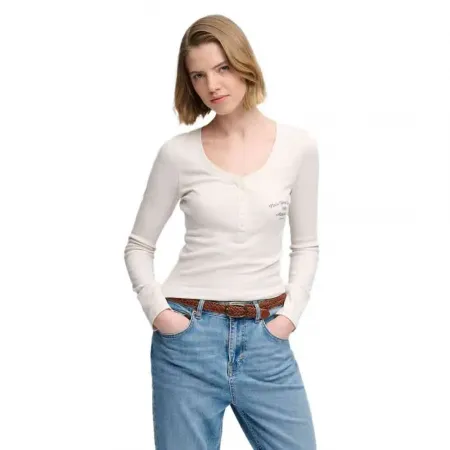 슈퍼드라이 Athletic Button Down 긴팔 티셔츠 143124411