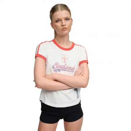 슈퍼드라이 Athletic Football Stripe 반팔 티셔츠 143124431