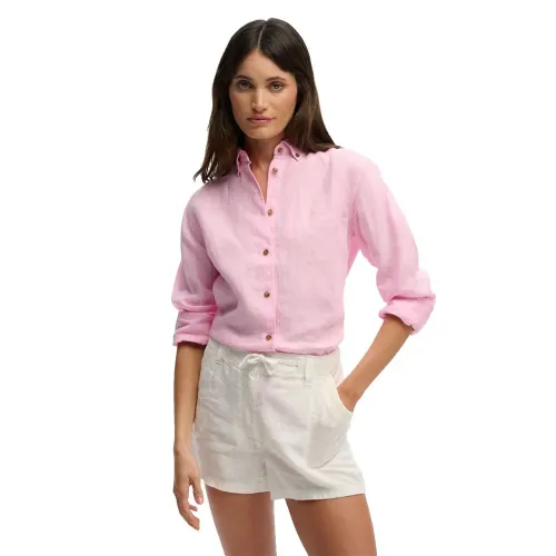 슈퍼드라이 프리미엄 라인n BD Slim 긴팔 셔츠 143124485