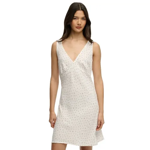 슈퍼드라이 Printed Sweetheart 짧은 원피스 143124493