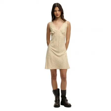 슈퍼드라이 Printed Sweetheart 짧은 원피스 143124494