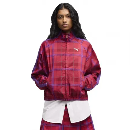 푸마 T7 릴렉스드 Tartan 자켓 143158392