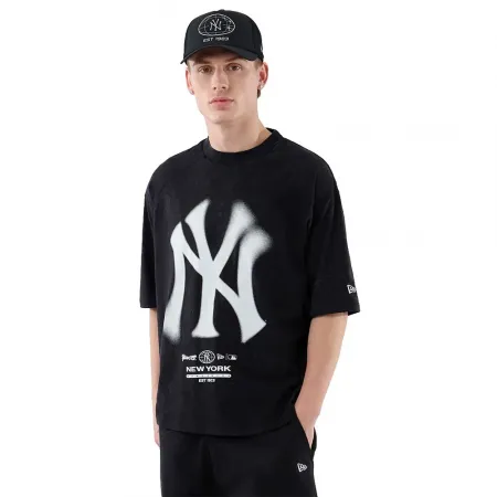 뉴에라 MLB Boxy 그래픽 뉴욕 양키즈 반팔 티셔츠 143170237