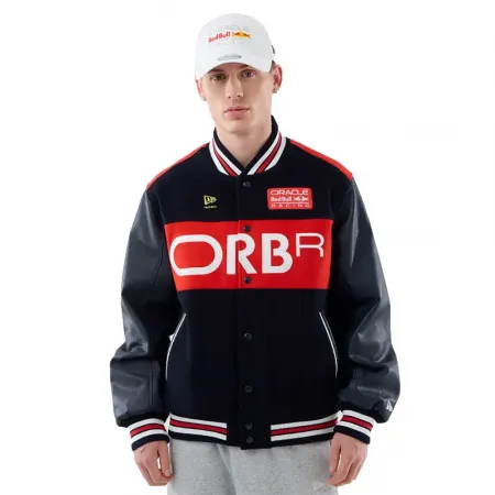 뉴에라 워드마크 Varsity Red Bull F1 자켓 143170577