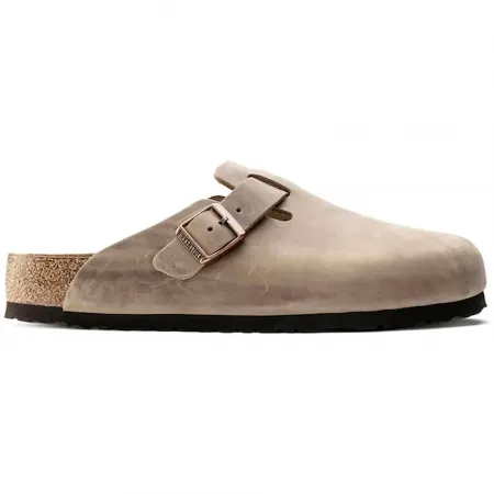 버켄스탁 보스턴 소프트 Footbed 내추럴 레더 Oiled 샌들 143172787