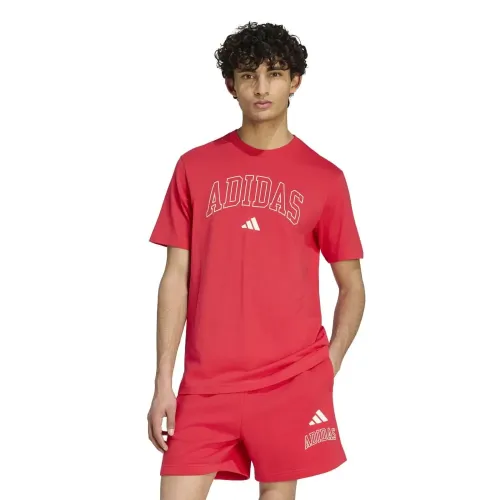 아디다스 Collegiate 라인age 그래픽 반팔 티셔츠 143174812