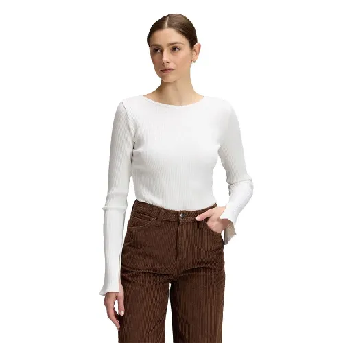 LEE Slit Sleeve Rib 긴팔 티셔츠 143181658