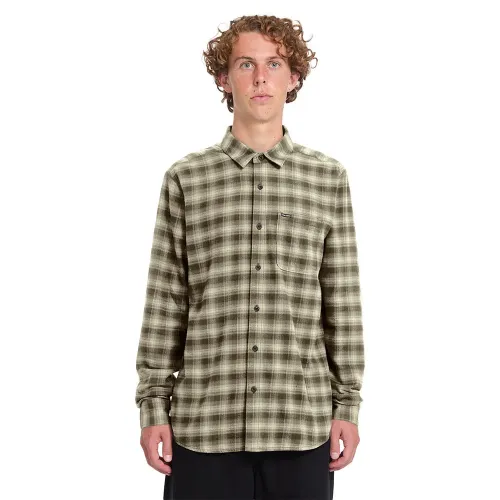 볼컴 Caden Plaid 긴팔 셔츠 143224170