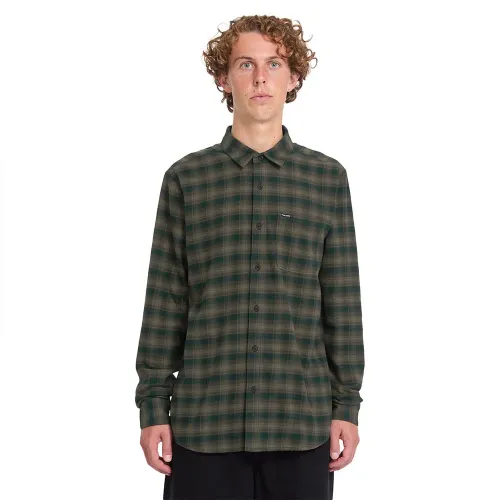 볼컴 Caden Plaid 긴팔 셔츠 143224172