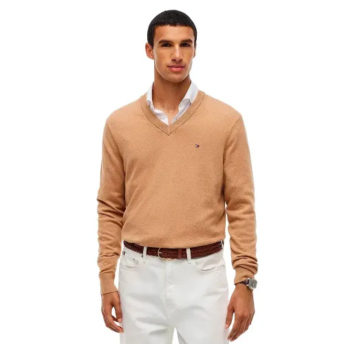타미힐피거 MW0MW28047 Cashmere V넥 스웨터 143320109
