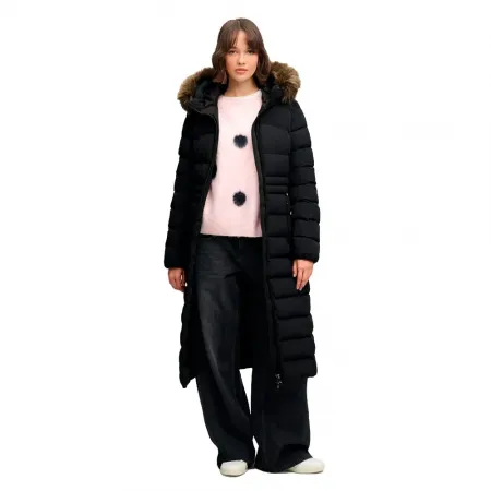 슈퍼드라이 Faux Fur Fuji 롱라인 자켓 143323853