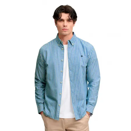 슈퍼드라이 Preppy 옥스포드 긴팔 셔츠 143324133