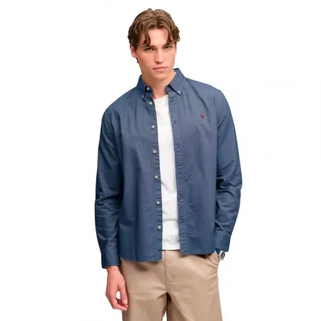 슈퍼드라이 Preppy 옥스포드 긴팔 셔츠 143324137