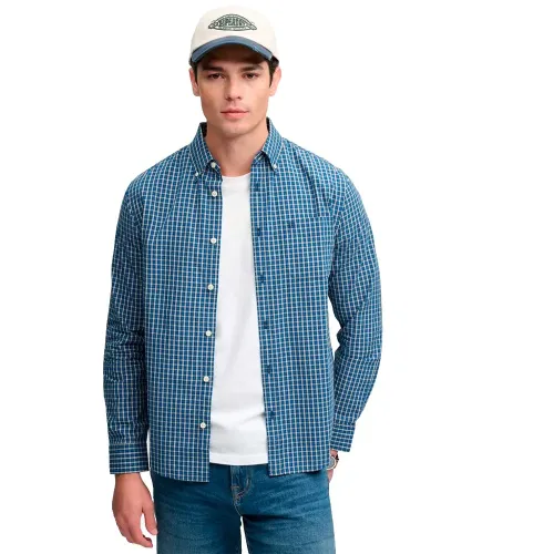 슈퍼드라이 Preppy Poplin 긴팔 셔츠 143324146