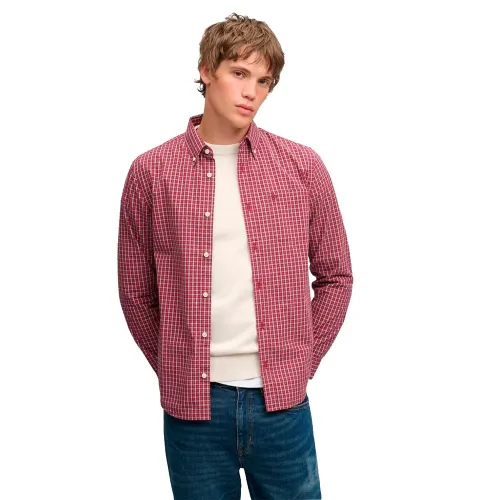 슈퍼드라이 Preppy Poplin 긴팔 셔츠 143324148