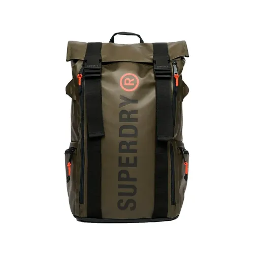 슈퍼드라이 Tarp Roll Top Rucksack 여성용 백팩 143324233