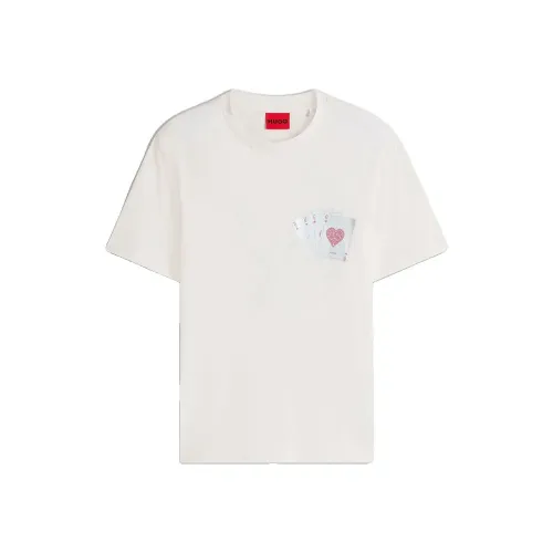 휴고 보스 Dahr 10268981 RED 반팔 티셔츠 143432829