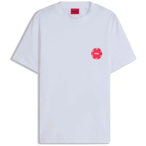 휴고 보스 Datril 10268981 RED 반팔 티셔츠 143432881