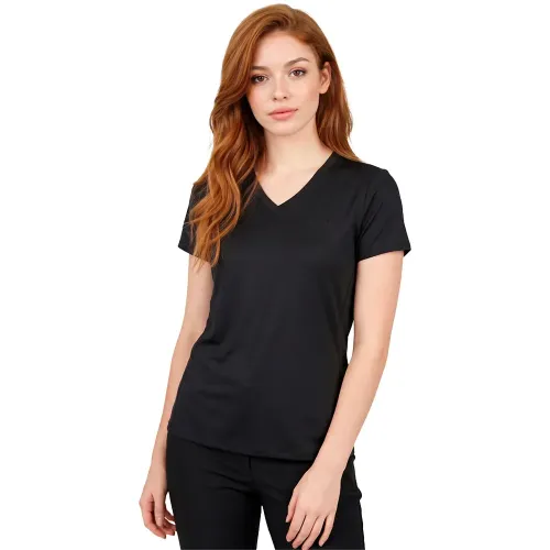 캘빈클라인 Vibe V-Neck 여성 반팔 티셔츠 143479627