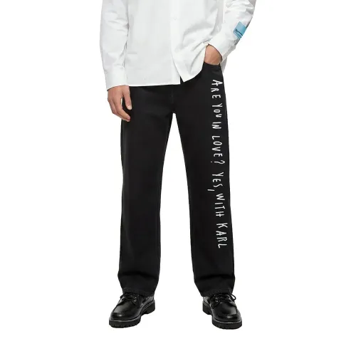칼라거펠트 B4M10109 릴렉스드 Fit 청바지 143525374