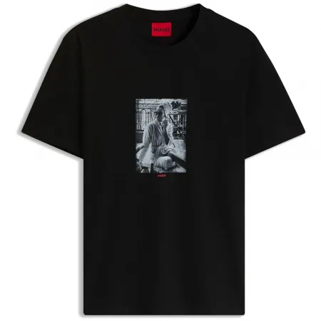 휴고 보스 Dogdy 10258299 RED 반팔 티셔츠 143534690