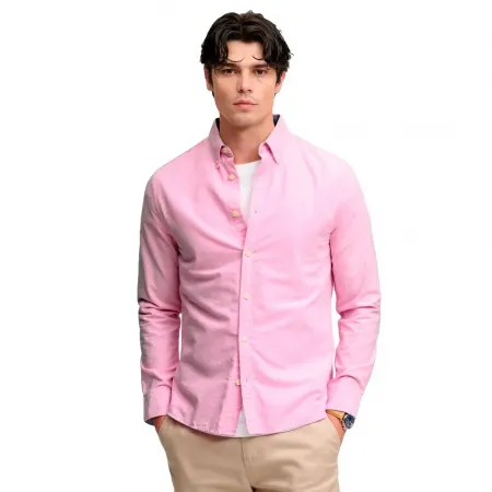 슈퍼드라이 Preppy 옥스포드 긴팔 셔츠 143598844