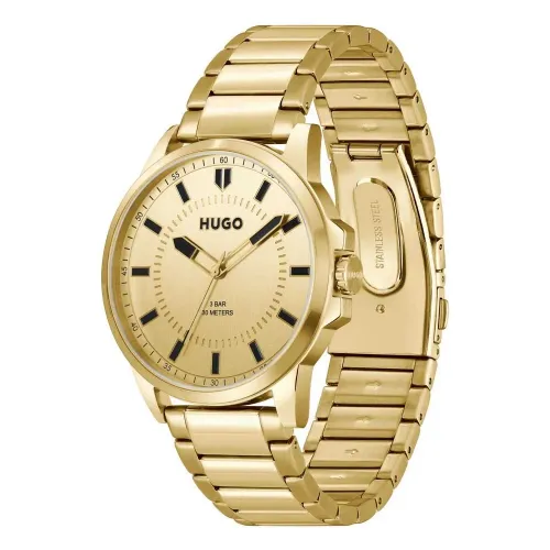 휴고 보스 First 43mm 3ATM 쿼츠 아날로직al 시계 143632281