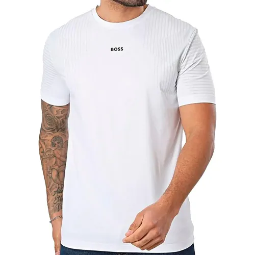 보스 액티브 Push 슬림 Fit 반팔 티셔츠 143678193