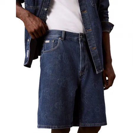 캘빈클라인 LV04RG741G 데님 반바지 143683346