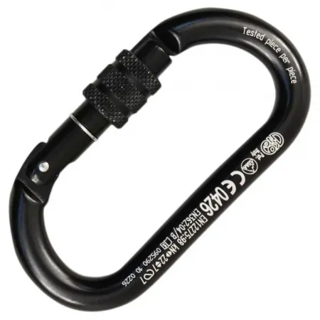 콩 Oval Alu Classic 스크류 게이트 카라비너 2135991665