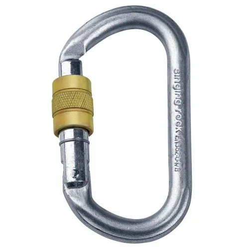 싱잉락 Oval Steel Connector Screw-Lock 카라비너 2136499702
