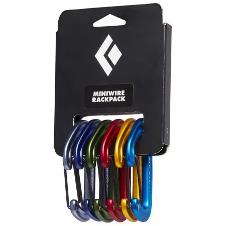 블랙 다이아몬드 Mini Wire 카라비너 6 팩 2137441437