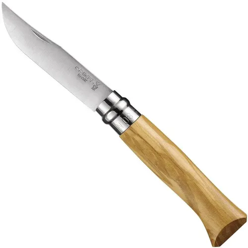 오피넬 포켓 No08 Olive Wood 주머니칼 2138054497