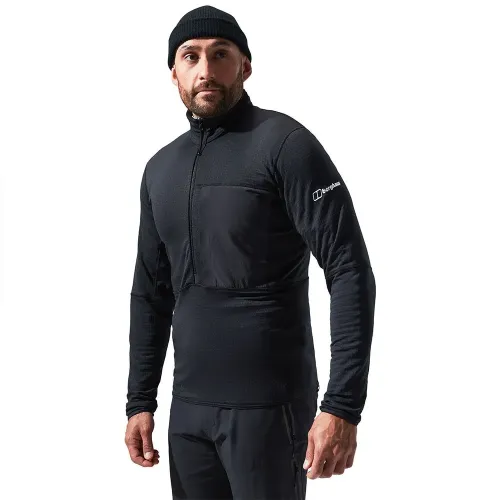 버그하우스 MTN Arete 등산 스틱라텍 하프 지퍼 플리스 2139113408