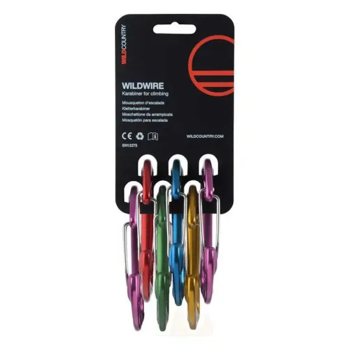 와일드컨츄리 Wildwire Rack 카라비너 6 팩 2139549120