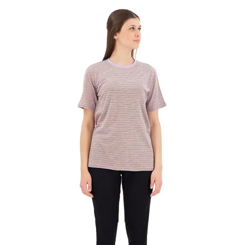 아이스브레이커 메리노 Linen Stripe 반팔 티셔츠 2139550849