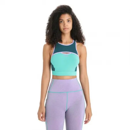 ICEBREAKER ZoneKnit™ 미디엄 임팩트 스포츠 브라 2139551064