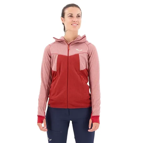 살레와 Puez 하이브리드 Polarlite 후드 플리스 2139630794