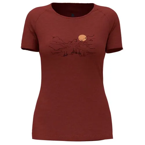 오들로 Crew Ascent PW 130 Vall 반팔 티셔츠 2140084414