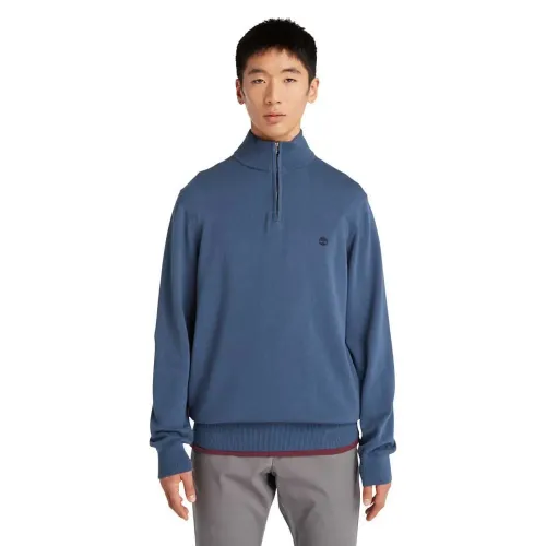 팀버랜드 Williams River Cotton YD 하프 지퍼 스웨터 2140097179