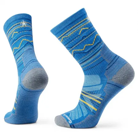 스마트울 퍼포먼스 Hike Light Cushion Mountain Range Pattern 크루 양말 2140115804