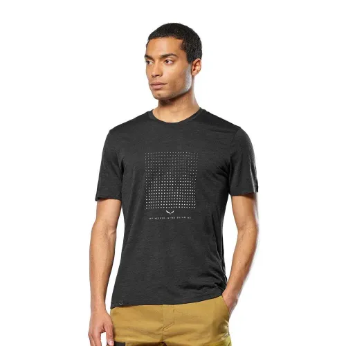 살레와 Eagle Dotted 마운틴 Alpine 메리노 티셔츠 2140275901