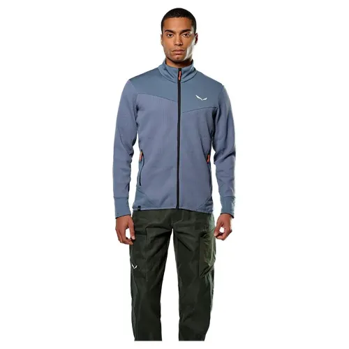 살레와 Puez Waffle 하이브리드 Polarlite 지퍼 플리스 2140276257