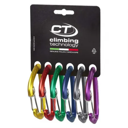 클라이밍테크놀로지 Berry Carabiner W 퀵드로우 6 팩(유닛) 2140829013
